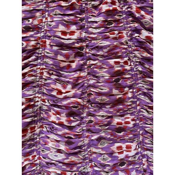 NWT Zara Blogger’s Favorite Chiffon Ruched Cutout Strappy Draped Mini Dress - Picture 16 of 16